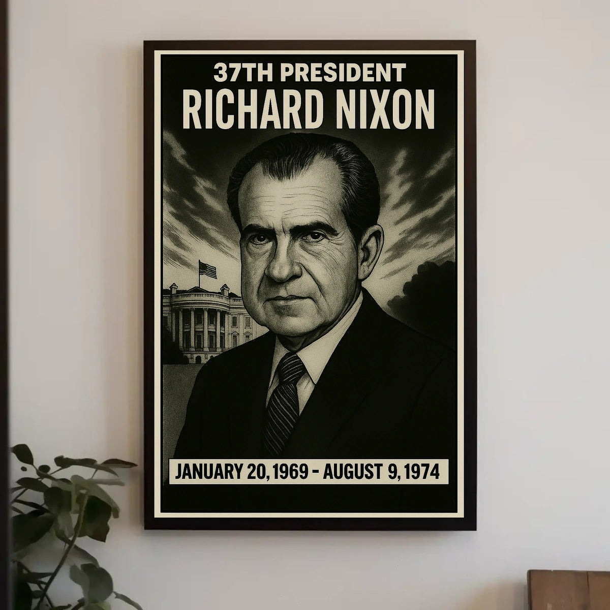 Richard Nixon 37Th President Poster