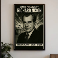Richard Nixon 37Th President Poster