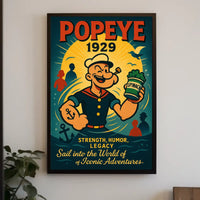 Popeye 1929 Art Poster POP-120