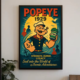 Popeye 1929 Art Poster POP-120
