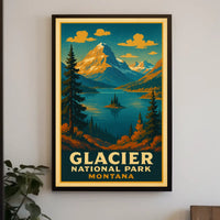 Glacier National Park Montana Poster