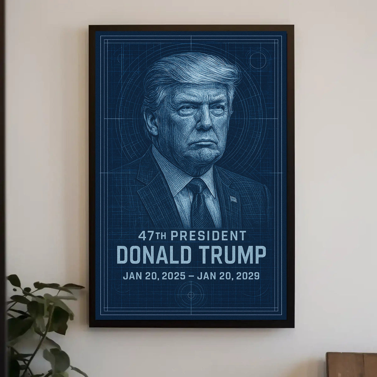 Donald Trump The Architectural Leader Poster