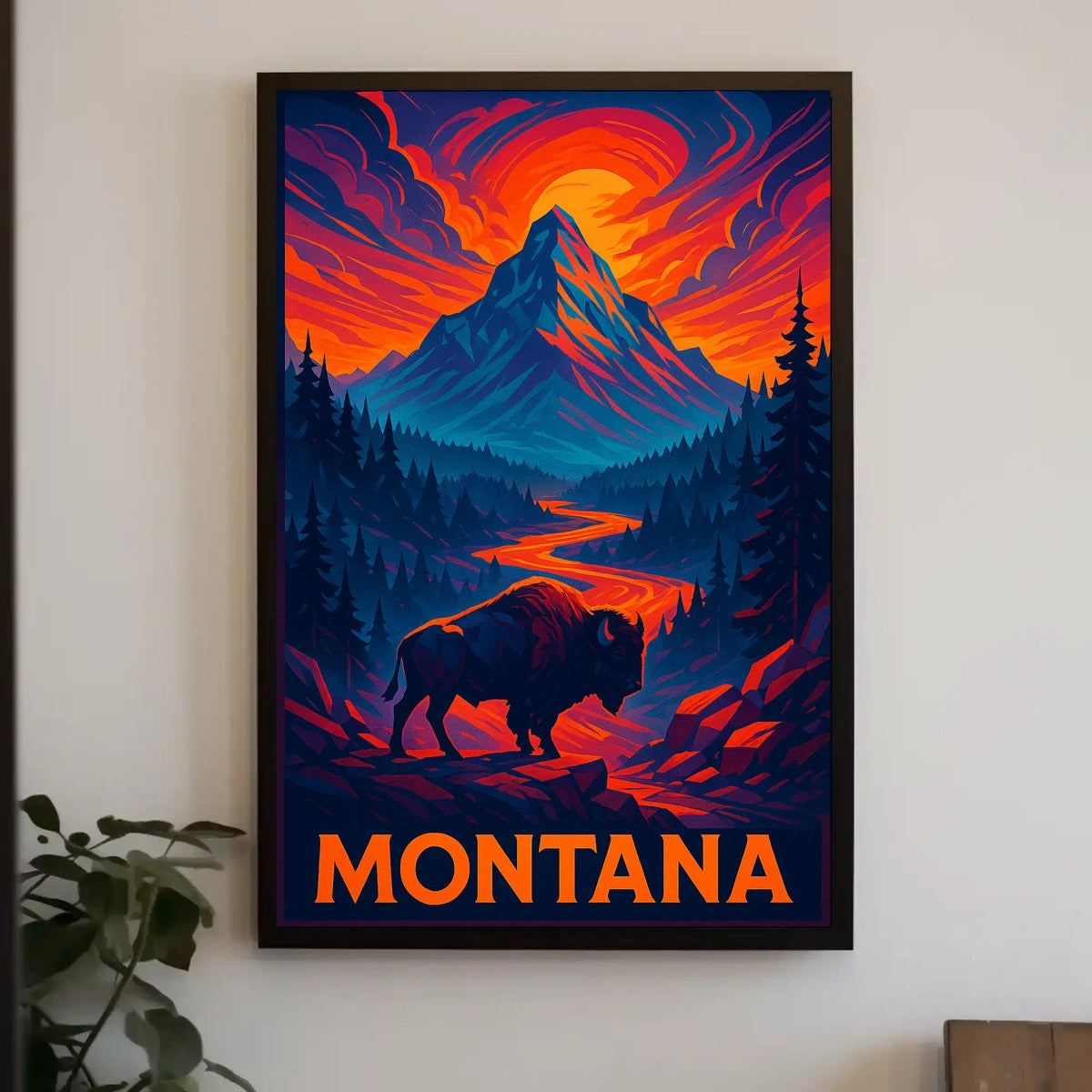 Majestic Montana Poster