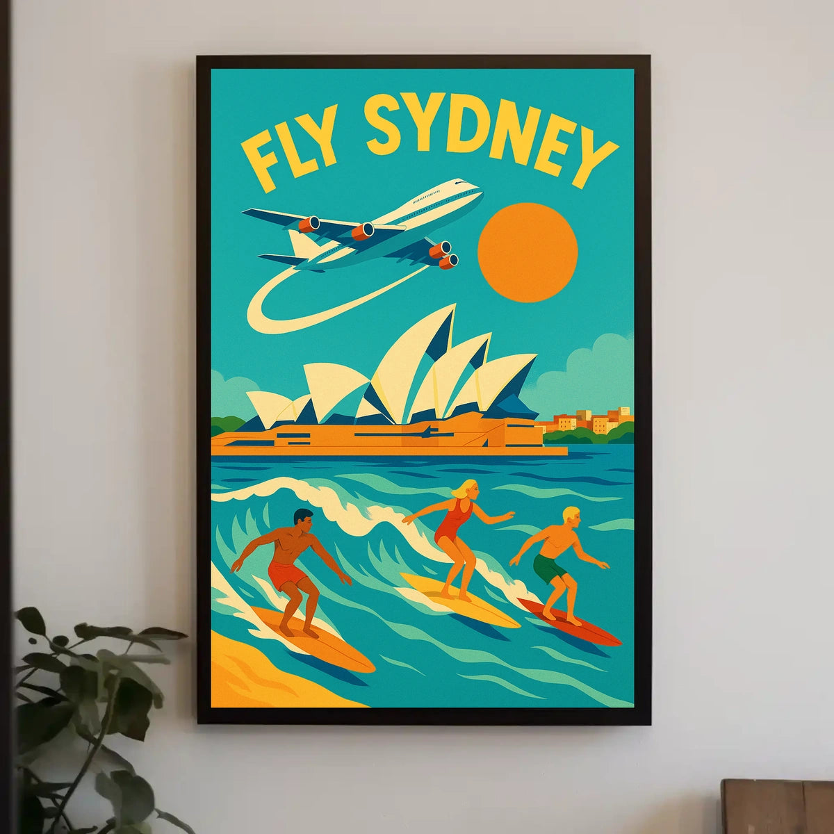Sydney Adventure Travel Poster