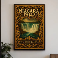 Niagara Falls Vintage Vintage Poster