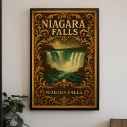 Niagara Falls Vintage Vintage Poster