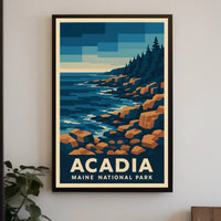 Acadia National Park Poster
