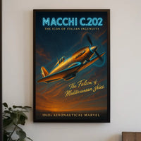 Macchi C.202 The Icon of Italian Ingenuity Poster
