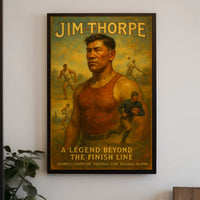 A Legend Beyond the Finish Line Poster