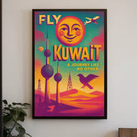 Fly Kuwait A Journey Like No Other Poster