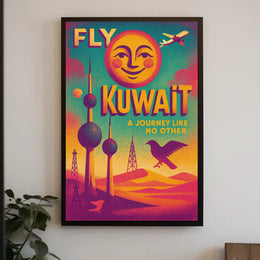 Fly Kuwait A Journey Like No Other Poster