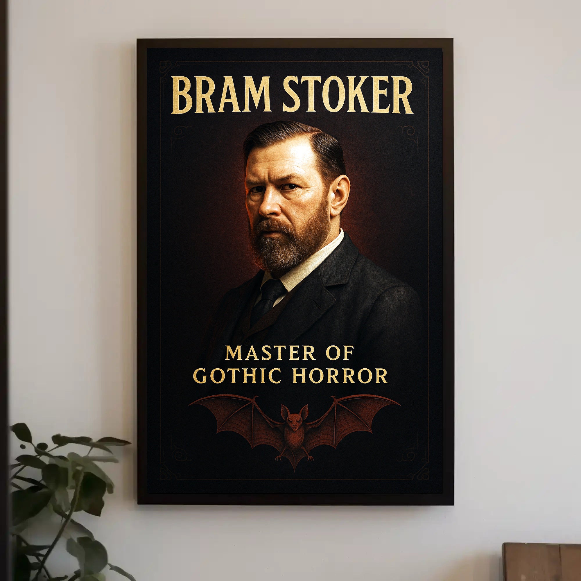 Bram Stoker Master of Gothic Horror Poster