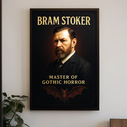 Bram Stoker Master of Gothic Horror Poster PosterGoat
