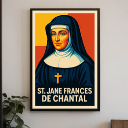 St. Jane Frances de Chantal Poster