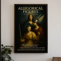 Allegorical Film Art Design Poster
