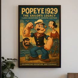 Popeye 1929 Art Poster POP-134