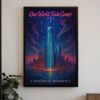 One World Trade Center Poster A Beacon Of Resilience