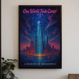 One World Trade Center Poster A Beacon Of Resilience