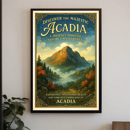 Discover the Majestic Acadia Poster PosterGoat
