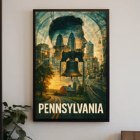 Pennsylvania A Journey Through Time Poster
