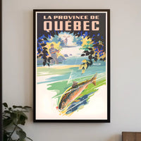 Discover QuébecS Natural Beauty Poster