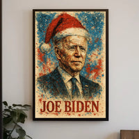 Joe Biden 46th President of the United States Christmas SeriesPoster
