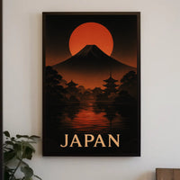 Japan Land of the Rising Sun Poster