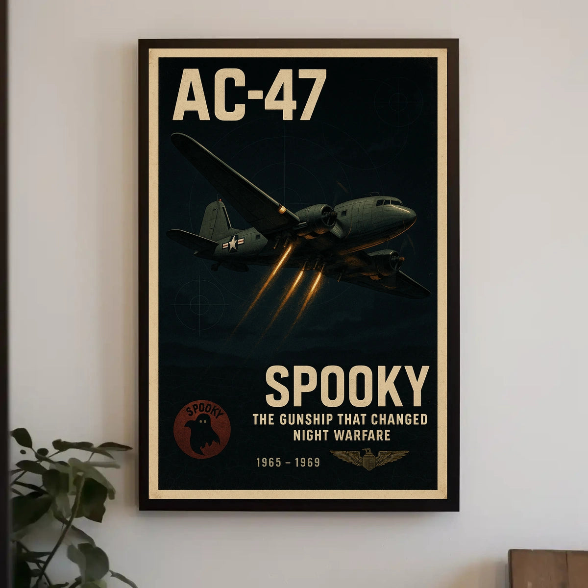 AC-47 Spooky The Gunship That Changed Night Warfare Poster