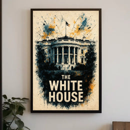 The White House Poster
