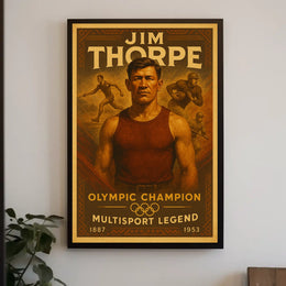 Celebrating a Multisport Legend Poster