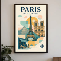 Paris  The City of Light Poster PosterGoat