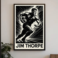Jim Thorpe Athletic Legend Poster