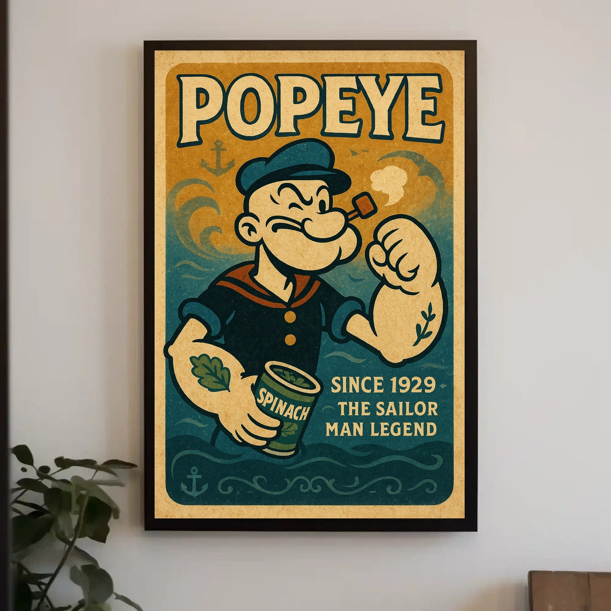 Popeye 1929 Art Poster POP-107