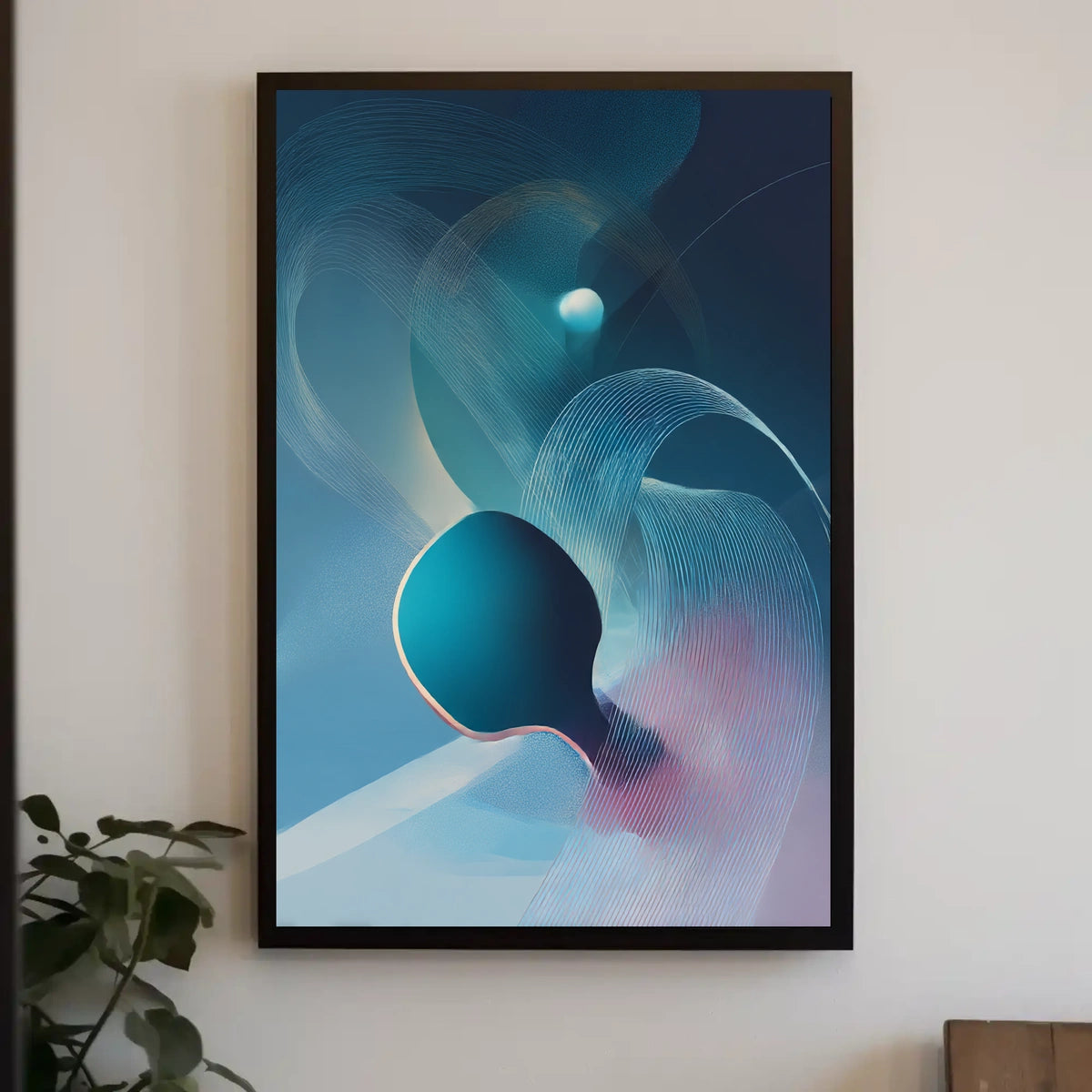 Abstract Waves Abstract Poster