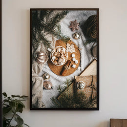 Cozy Winter Scene Poster