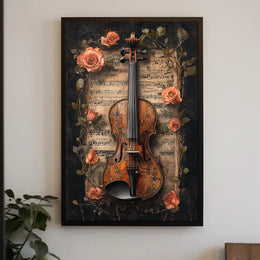 Harmony In Bloom Poster
