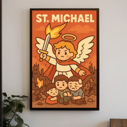 St. Michael Protector Poster
