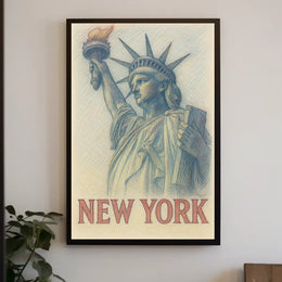 Statue Of Liberty New York Poster