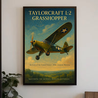 Taylorcraft L-2 Grasshopper Poster