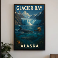 Glacier Bay, Alaska Poster