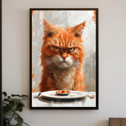 Grumpy CatS Dinner Poster