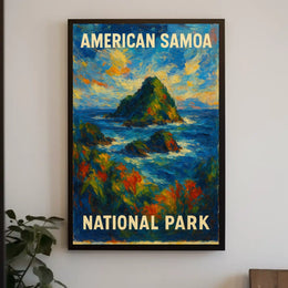 American Samoa National Park Poster