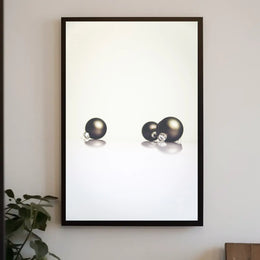 Minimalist Holiday Ornaments Minimalist Poster