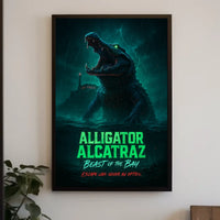 Alligator Alcatraz Beast of the Bay Poster