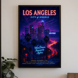 Los Angeles City of Angels Poster