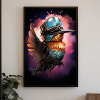 Cyber Avian Adventure Poster
