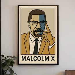 Malcolm X Poster