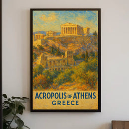 Acropolis of Athens Poster