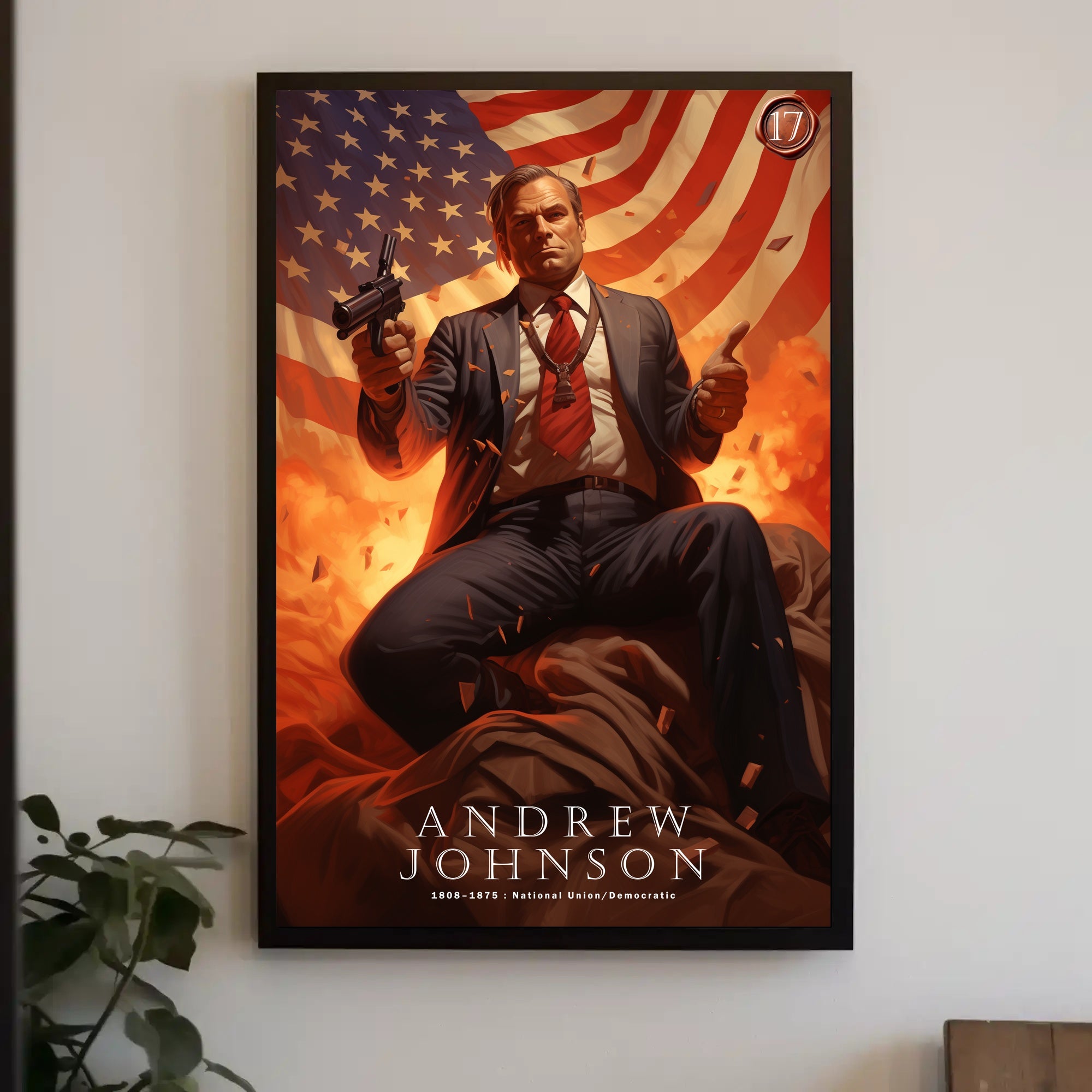 Andrew Johnson Commemorative Poster