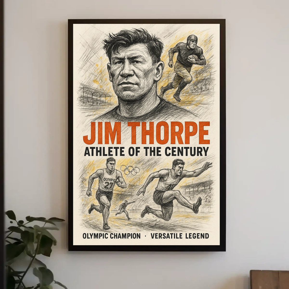 Celebrating a Sporting Icon Poster